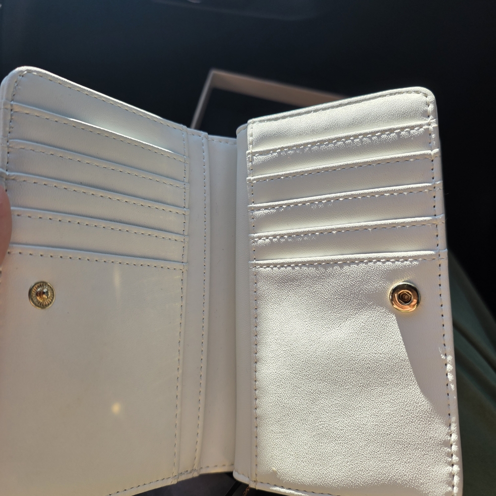 Twin-Set White Leather Wallet - Picture 4 of 8